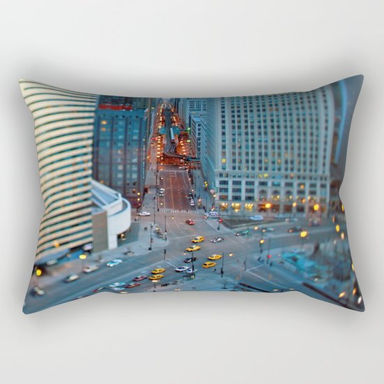 the windy city Rectangular Pillow