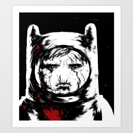 Adventure Time - Finn Art Print