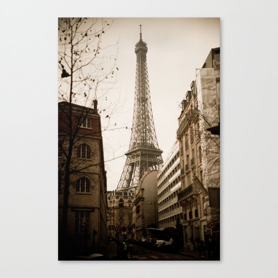 Le Tour Eiffel Canvas Print