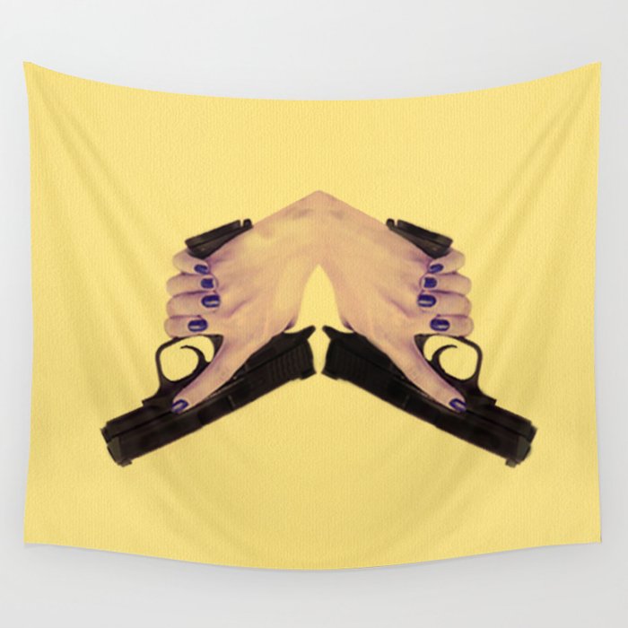 Gunning for you Wall Tapestry