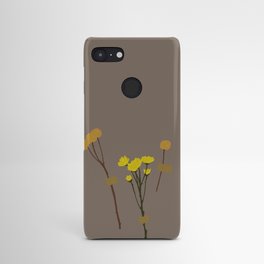 flowers on the wall Android Case