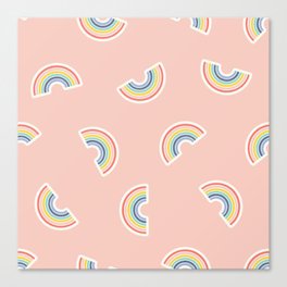 Rainbow Pattern  Canvas Print