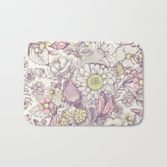 Beauty (eye of the beholder) - pale version Bath Mat