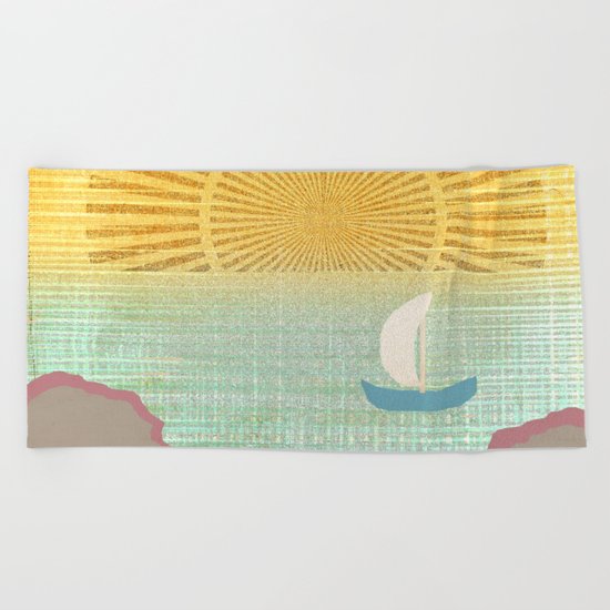 World Traveler Beach Towel