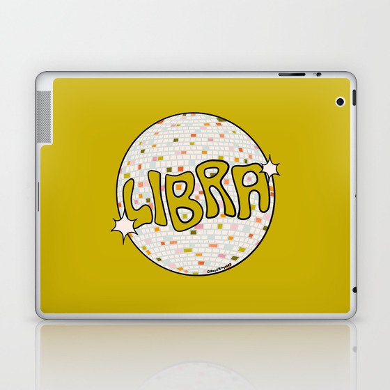 Libra Disco Ball Laptop & iPad Skin
