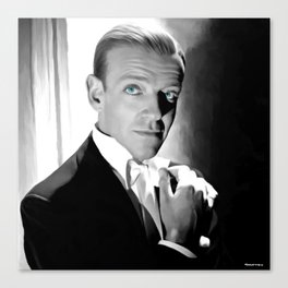 Fred Astaire Portrait Canvas Print