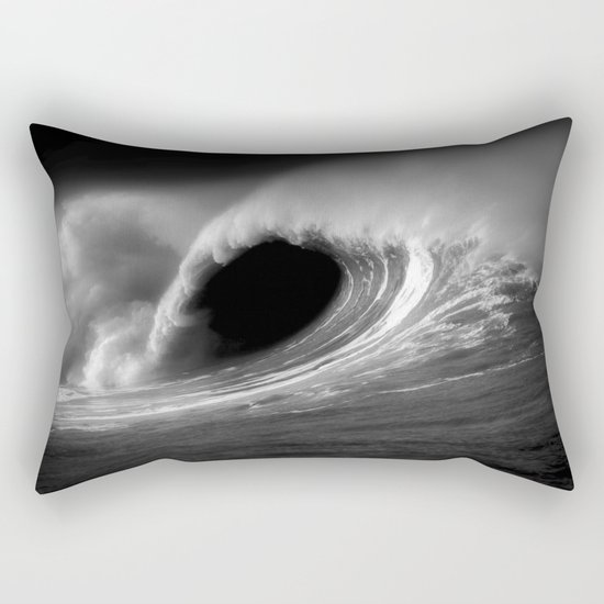 More Fun With Big Waves Rectangular Pillow
