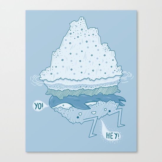 Iceburger Canvas Print