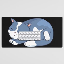 I like Cats and Table Tennis Gift Desk Mat