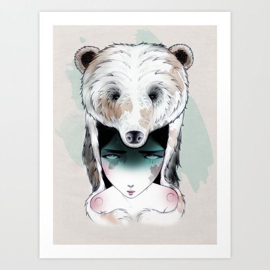 The Bear Art Print