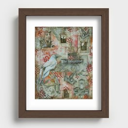 Be Inspired Recessed Framed Print