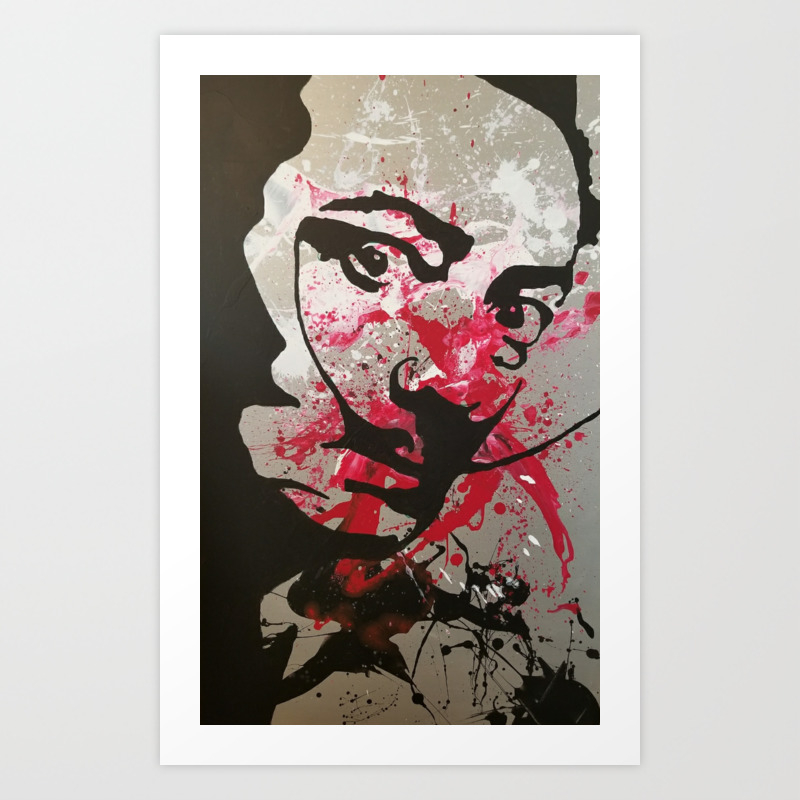 Dali Abstract Art Print By Illuminape Society6