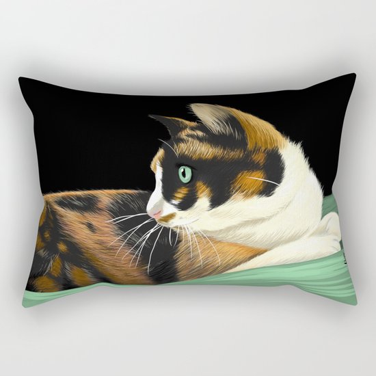 My lovely cat Rectangular Pillow