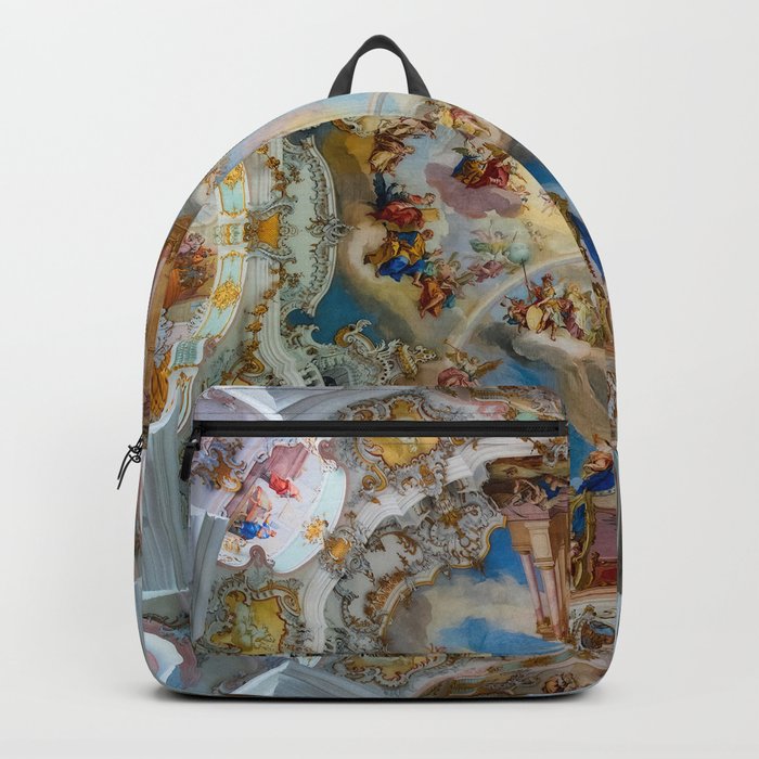 Ceiling Painting Gods Angels Fresco Interior  Backpack