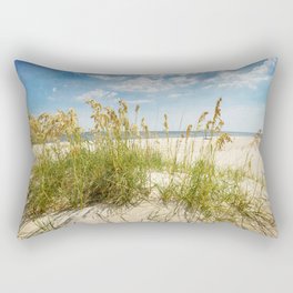 Sea Oats on the Biloxi Beach Rectangular Pillow