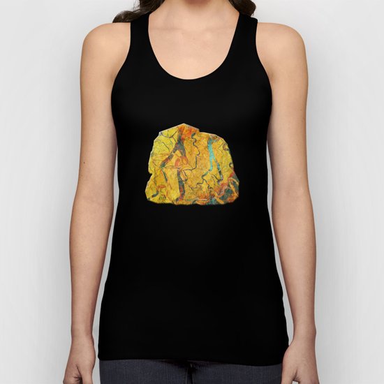 Cave Drawing Unisex Tank Top
