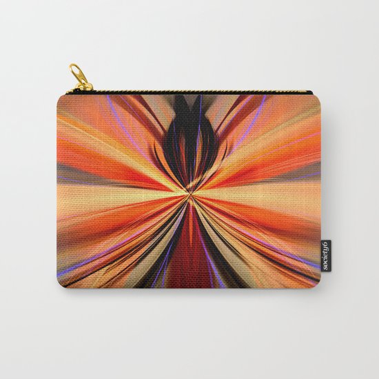 Artistic colourful abstract butterfly Carry-All Pouch