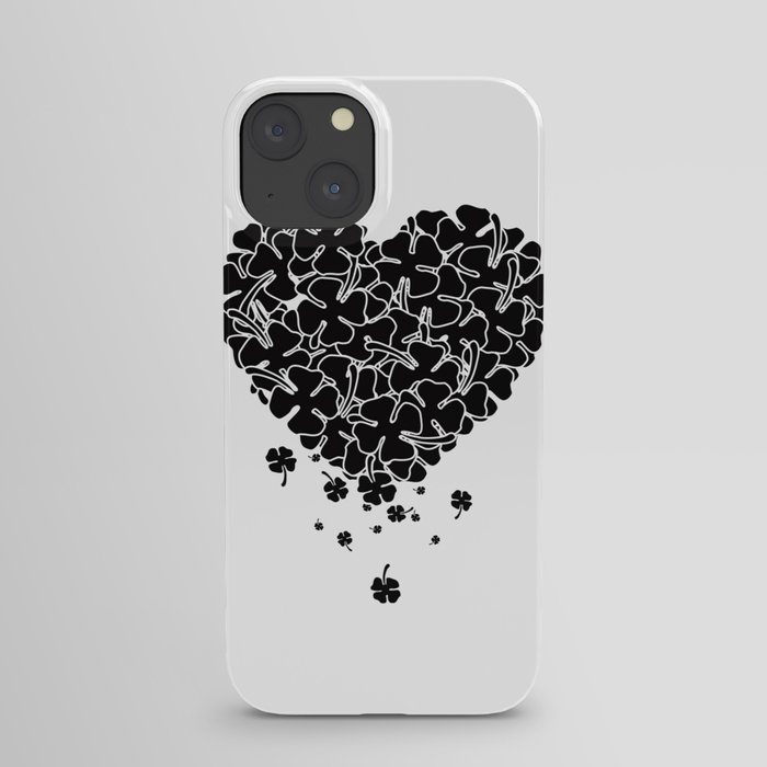 Black Clover Heart iPhone Case