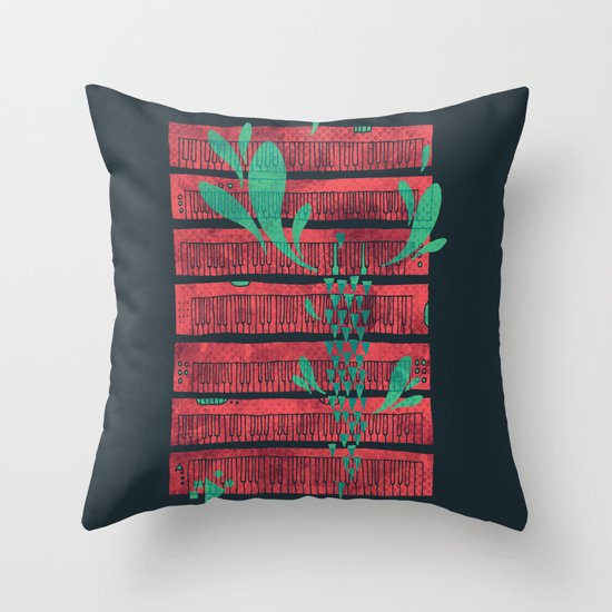 Power Chord Throw Pillow
