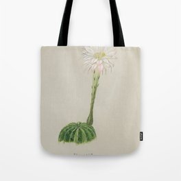 Easter Lily Cactus Tote Bag
