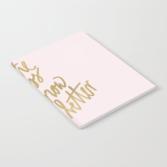 The Less I Know The Better Text Notebook