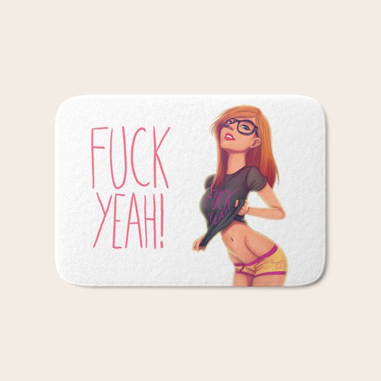 FUCK YEA Bath Mat