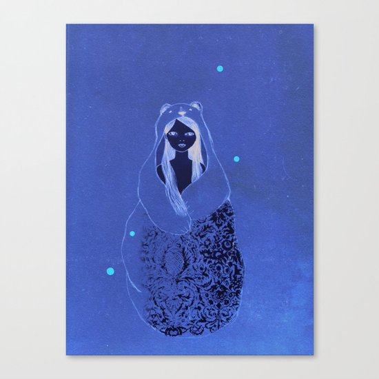 Bear Child Canvas Print