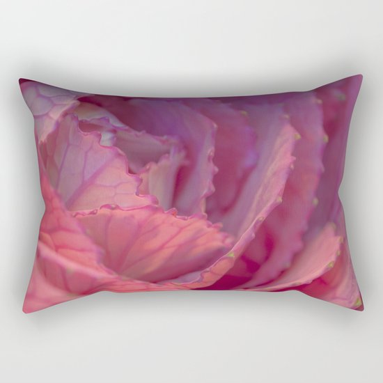 Ornamental Pink Rectangular Pillow