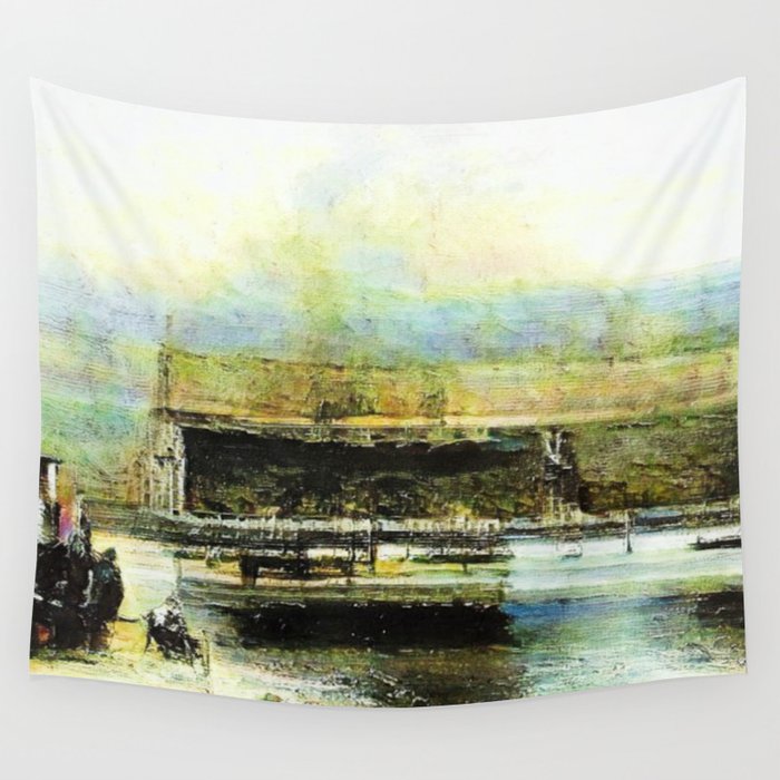 The Old Hay Barn Wall Tapestry