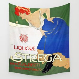 Vintage Italian poster - Dudovich - Liquore Strega Wall Tapestry