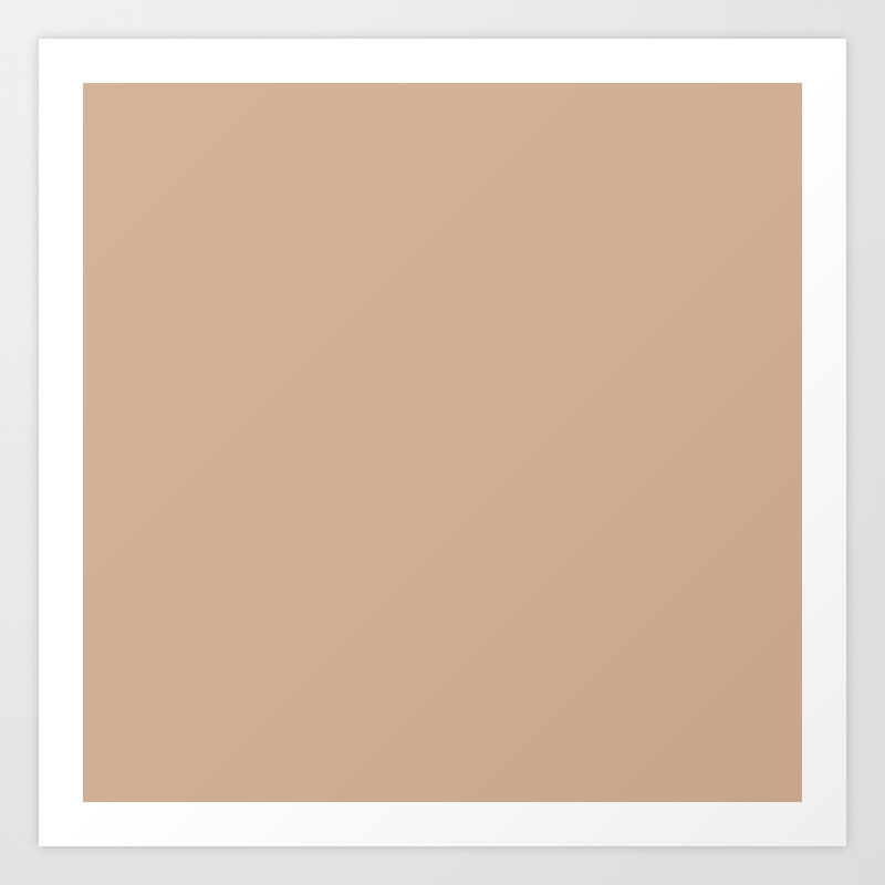 Desert Sand Solid Color Collection Art Print By Fineearthprints Society6