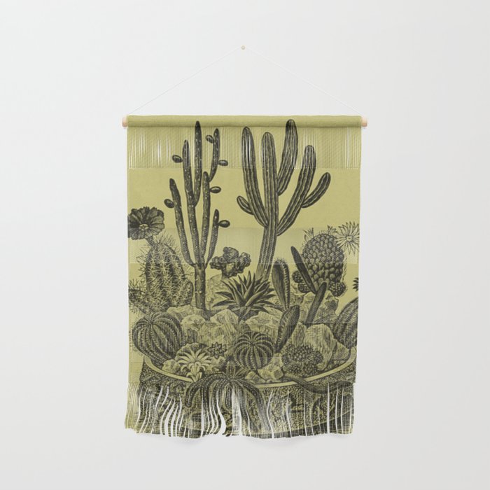 Antiquarian Succulents Wall Hanging