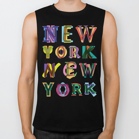New York New York Biker Tank