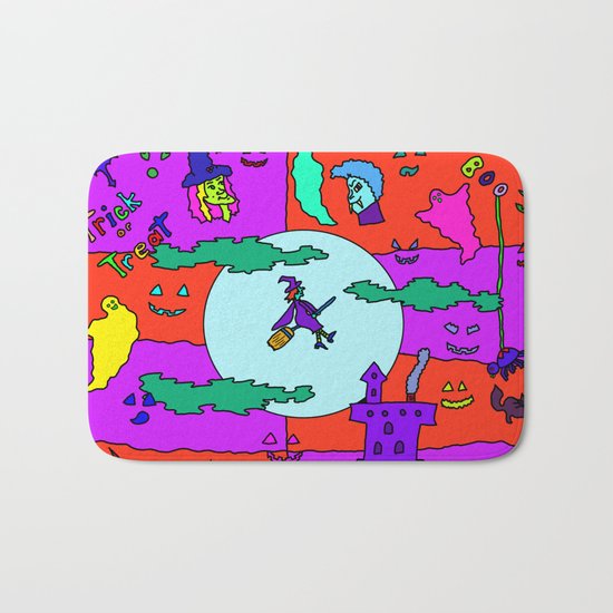 Trick or Treat Bath Mat