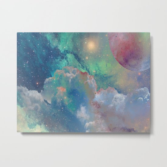 Out There Metal Print