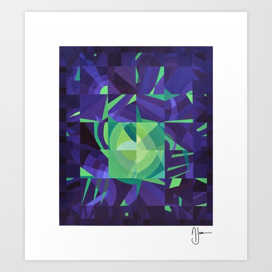 Out of Control Art Print