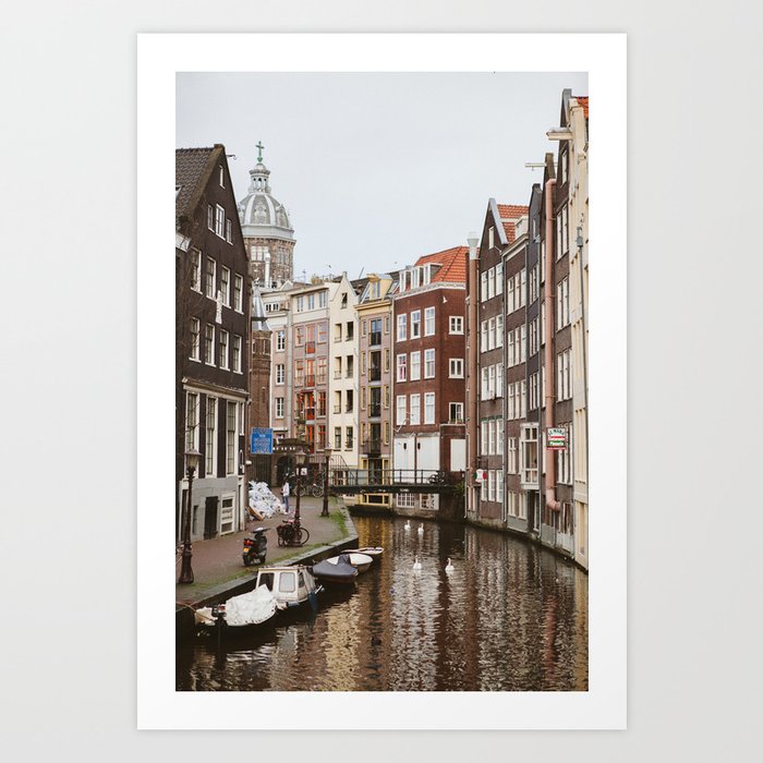 Amsterdam love II Art Print