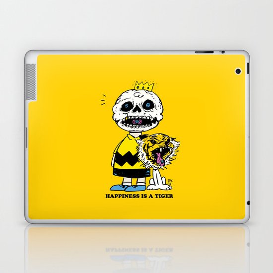 Happiness Is A Tiger Laptop & iPad Skin