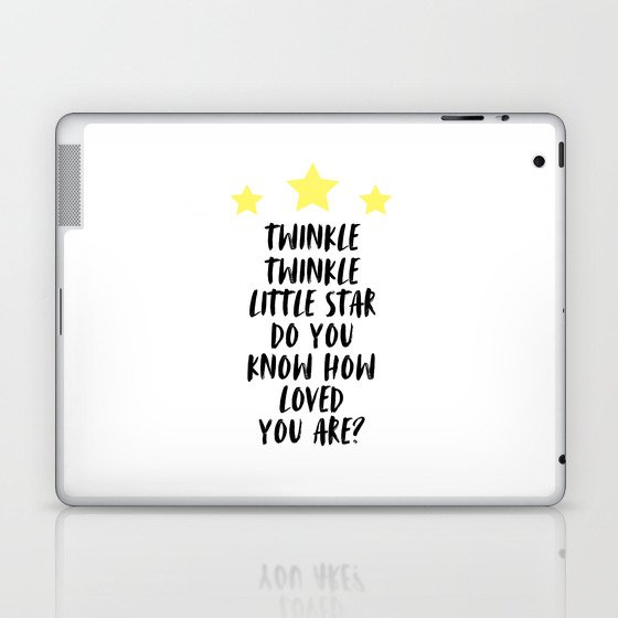 Twinkle Twinkle Little Star Kids Room Decor Typography Baby