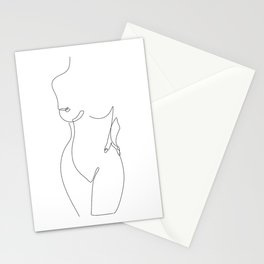 Body Nude Stationery Card