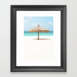 Travel Photography "Wood, Water, Air, Earth' photo art made in Caribbean Aruba. Art print. Framed Art Print