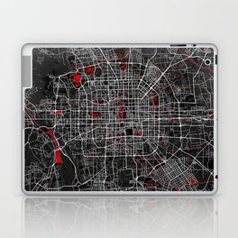 Beijing City Map of China - Oriental Laptop Skin