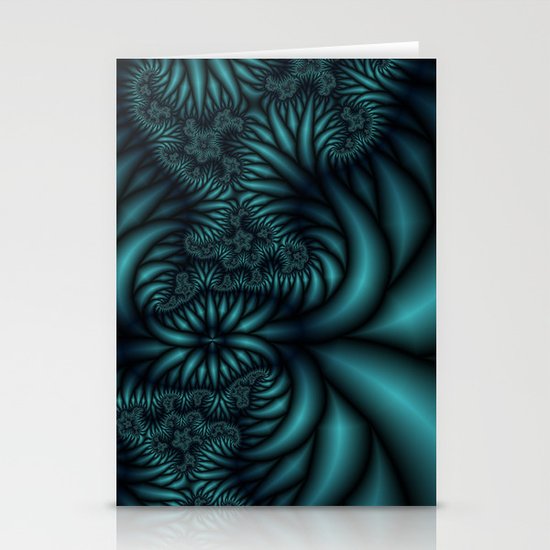 What is above is also below fractal Stationery Cards