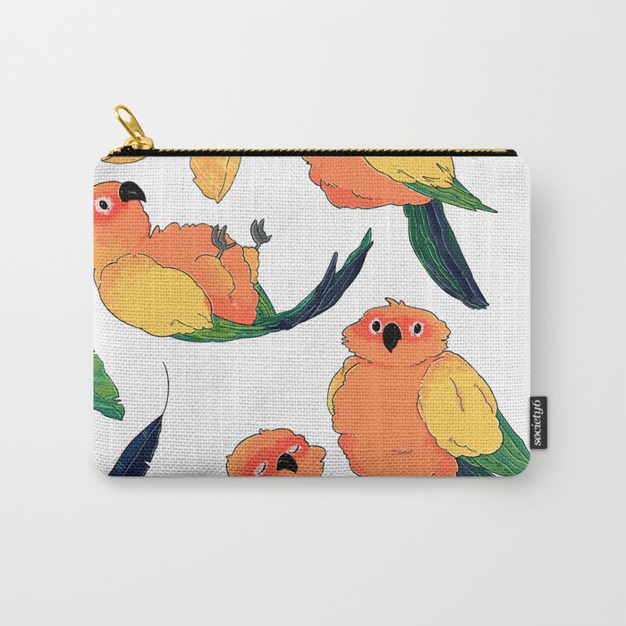 Sun Conure Babies Carry-All Pouch