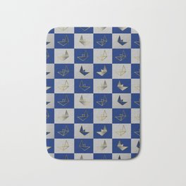 The Checkered King Original Bath Mat