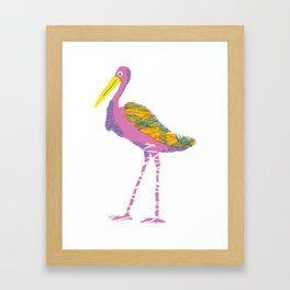 Flamingo Imported from South America Framed Art Print