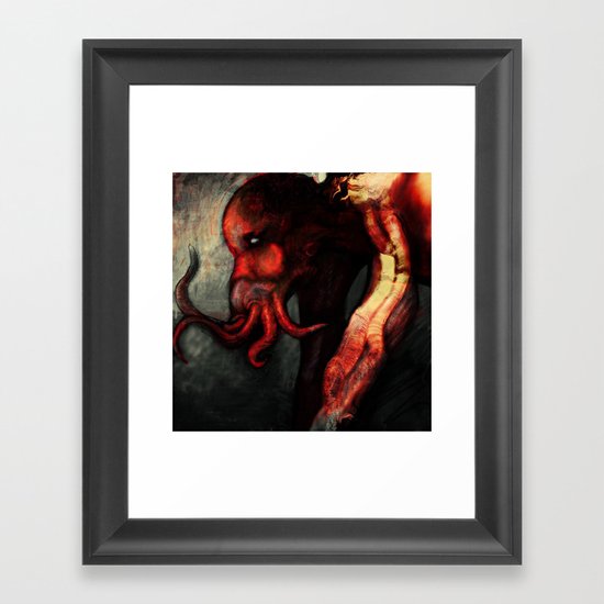 Are you there Cthulu? it's me... Framed Art Print