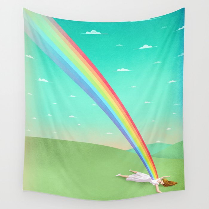 Can you support your dreams Wall Tapestry by Marco Melgrati Society6