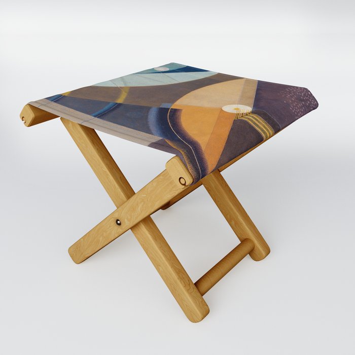 Karol Hiller Kompozycja Folding Stool