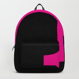 Number 1 (Magenta & Black) Backpack